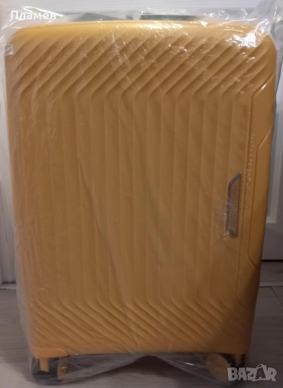 Куфар за ръчен багаж Perfect Line, PP, 20", Жълт, снимка 1