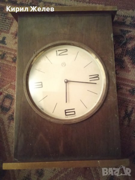 СТАР Стенен часовник MADE in GERMANY Механичен Рядък 32112, снимка 1