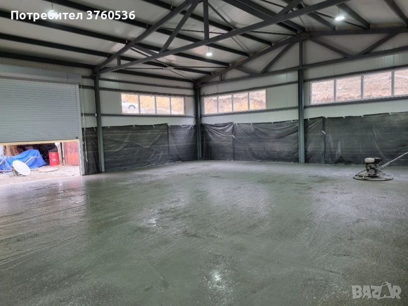 Шлайфан Бетон и Машинни Подови Замазки , снимка 1