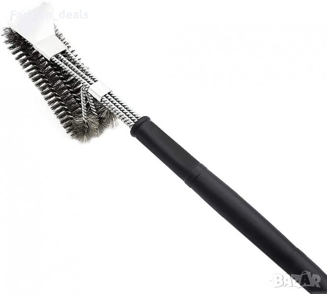 Нова четка за барбекю скара грил почистване решетка от плетена тел, снимка 1