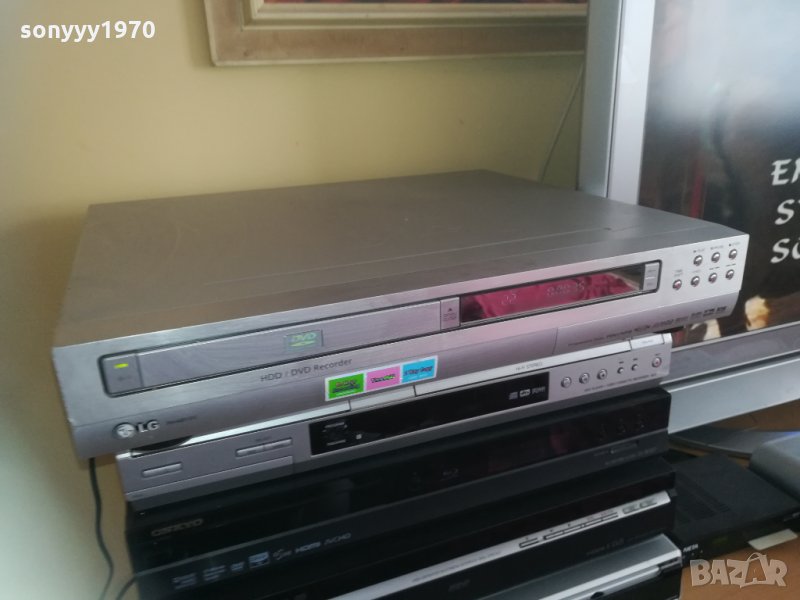 lg recorder hdd/dvd+remote 0704211320, снимка 1