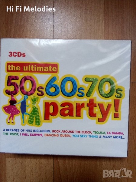 Троен оригинален диск с ретро хитове, снимка 1