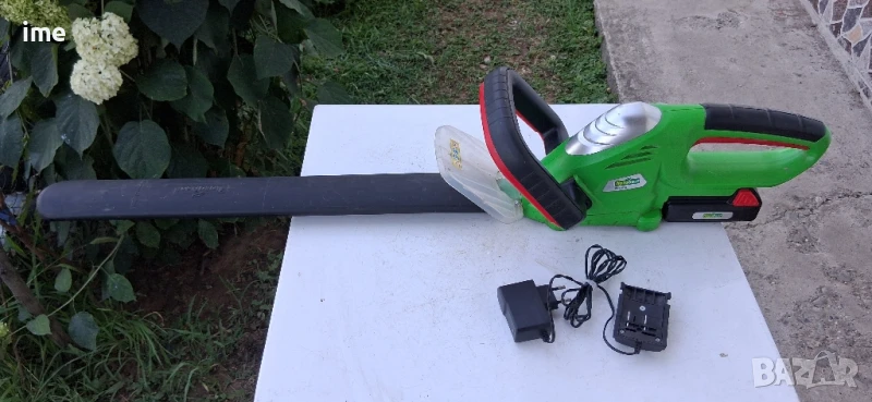 Акумулаторен храсторез НОМЕР 28. Florabest FAH18. 18V 1.3Ah. 1300 обор/мин. ЗДРАВА БАТЕРИЯ. 52 см..., снимка 1