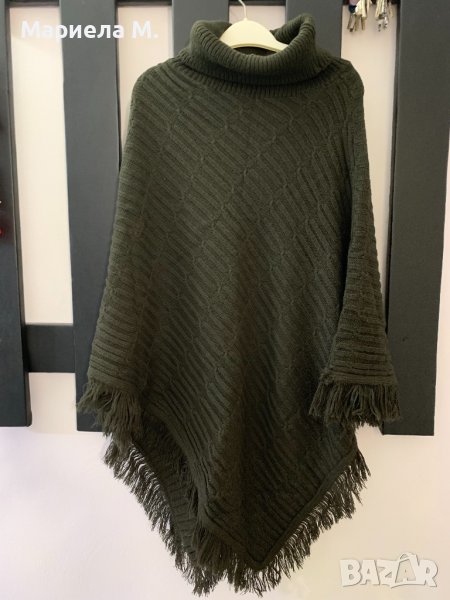 H&M Плетено пончо, S, снимка 1