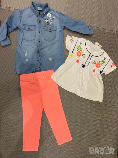 Нов пролетен сет ZARA 3-4г/104см, снимка 1