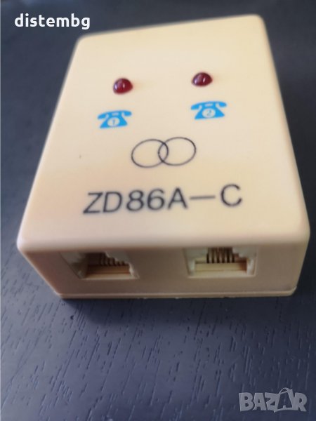 РОЗЕТКА ТЕЛЕФОННА ZD86A-C, снимка 1