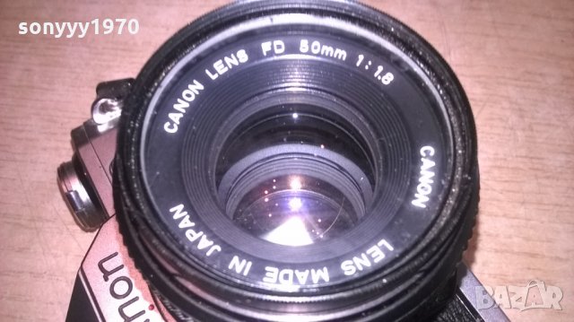 canon ae-1 made in japan-ретро фото-внос франция, снимка 11 - Фотоапарати - 26236497