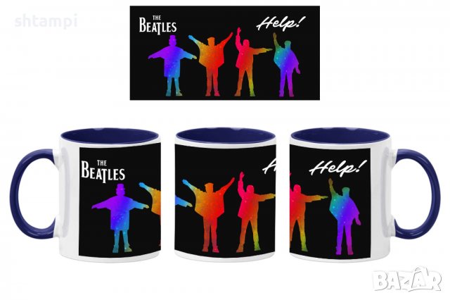 Чаша Beatles 13,Керамична Чаша, Кафе Чай, Игра,Изненада,Подарък,Повод,Празник,Рожден Ден, снимка 3 - Чаши - 38508684
