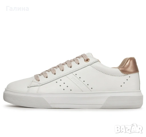 Продавам нови кецове Geox, естествена кожа + дишаща подметка.