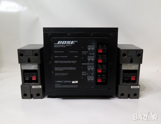 Bose Acoustimass 3 Series II_Sony SS-V305, снимка 4 - Тонколони - 43166470