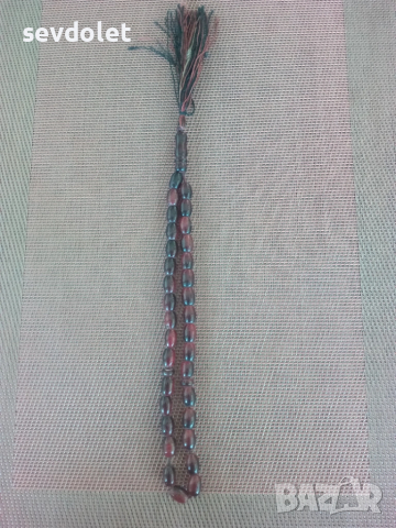 Прекрасна с изработката си антикварна броеница., снимка 3 - Други - 51803897