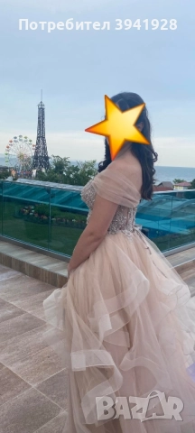 Ефирна бална рокля., снимка 3 - Рокли - 52207360