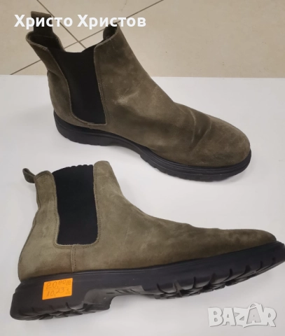 Мъжки боти BIANKO / Размер 45 / Стелка 29.5 см., снимка 2 - Мъжки боти - 52883986