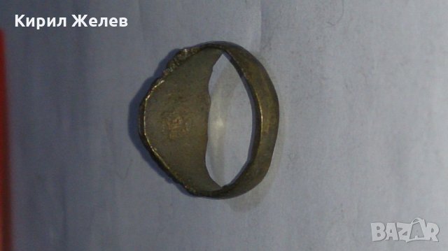 Старинен пръстен сачан над стогодишен - 67011, снимка 4 - Пръстени - 29011924