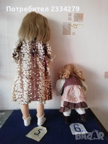 Порцеланови кукли от Англия и Германияразмери: високи 75,85см., снимка 16 - Колекции - 46218903
