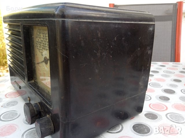 LORENZ super 10 A 1941г. бакелитово радио, снимка 7 - Радиокасетофони, транзистори - 38806368