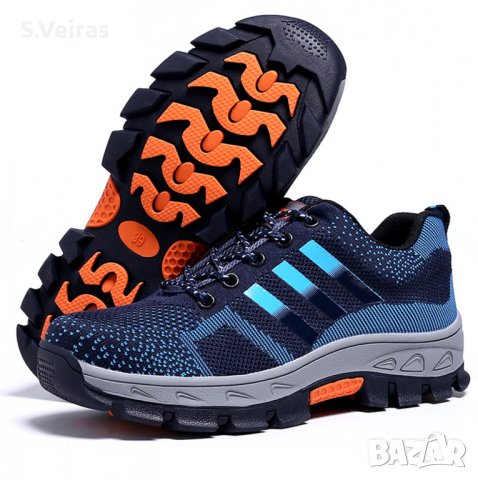 Защитни Работни Обувки с Метално Бомбе и Кевларена Подметка,Модел-512