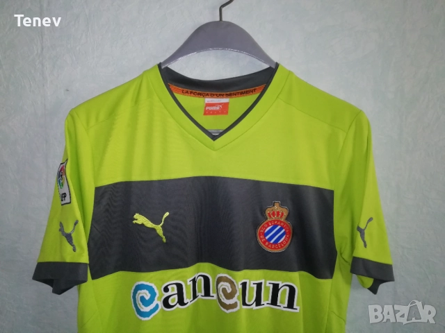 Еспаньол Мартин Петров оригинална мачова тениска фланелка Puma Espanyol Petrov 2012 2013 Away екип , снимка 4 - Тениски - 52825648