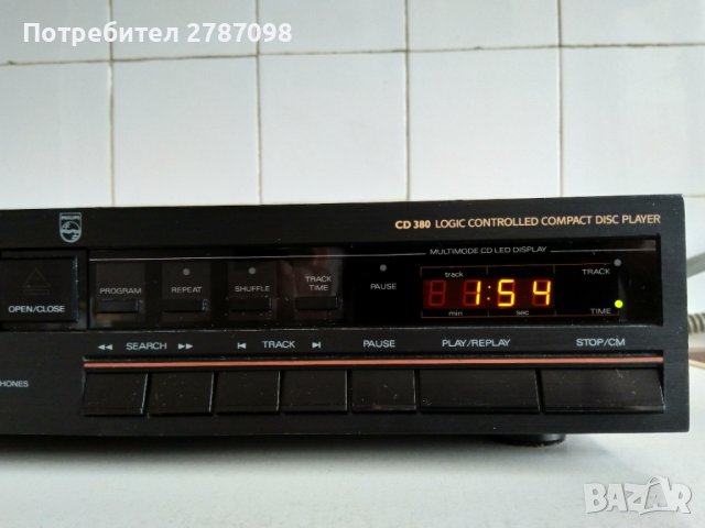 PHILIPS CD 380, снимка 4 - Аудиосистеми - 43925191