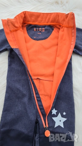 Детски софтшел гащеризон 9-12 месеца , снимка 2 - Бебешки гащеризони - 53489807