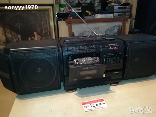 sharp wf-t379z made in japan 1804211157, снимка 7 - Радиокасетофони, транзистори - 32590564