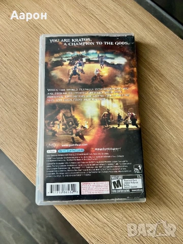 God of War Chains of Olympus PSP, снимка 2 - Игри за PlayStation - 50625497