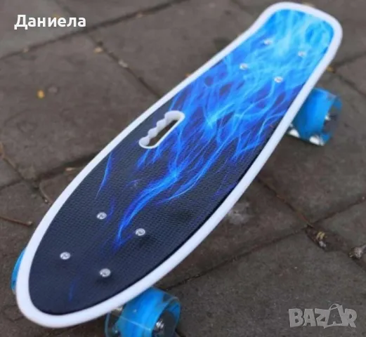 Скейтборд с светещи колела , снимка 4 - Други спортове - 48506264