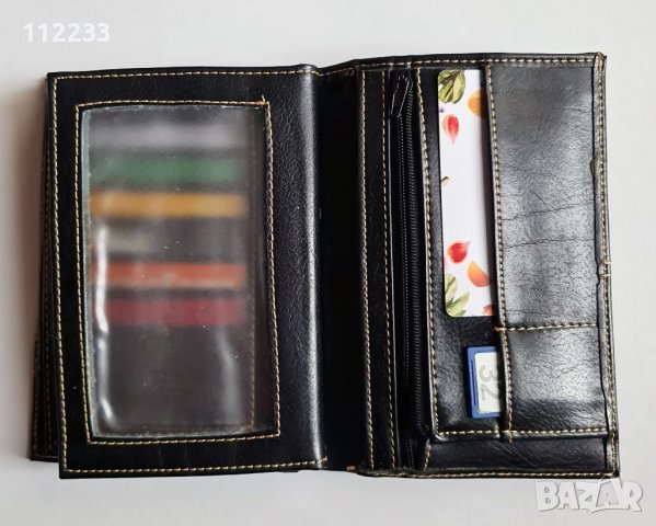 Голям кожен портфейл, снимка 4 - Портфейли, портмонета - 39488697