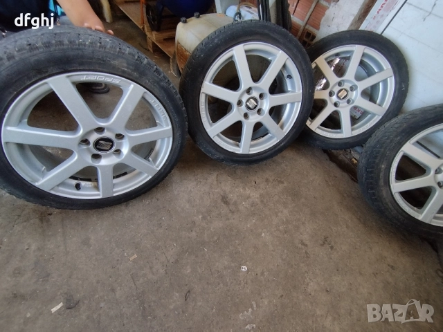 17" джанти с гуми 5х112 seat, audi, vw, снимка 6 - Гуми и джанти - 51818830