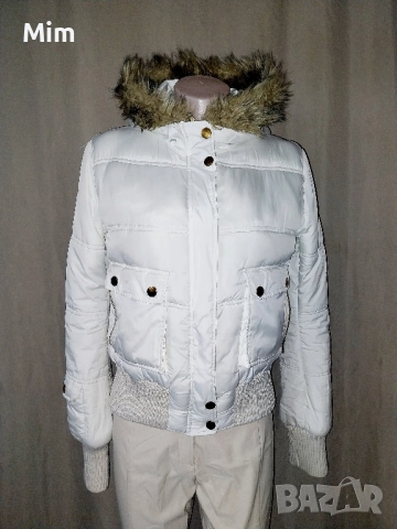 SPORT CHIC M Спортно яке в екрю , снимка 4 - Якета - 51752239