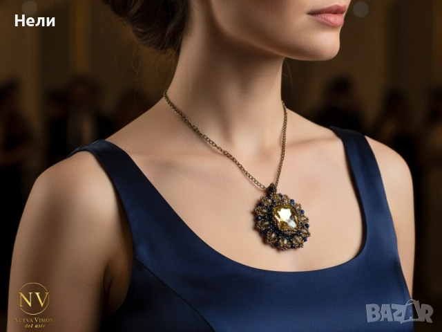 Ръчно изработено колие, снимка 5 - Колиета, медальони, синджири - 52202151