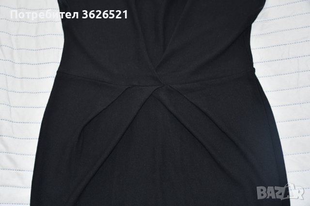 Черна рокля F&F, размер 46, снимка 2 - Рокли - 39481550