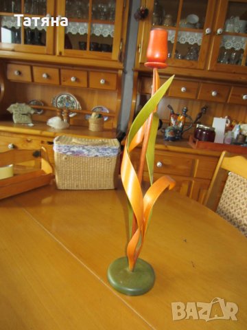   ;КЕРАМИКА/чиния ;кана;захарница;свещници/ЦВЕТЕ - дърво/, снимка 2 - Други - 28692036