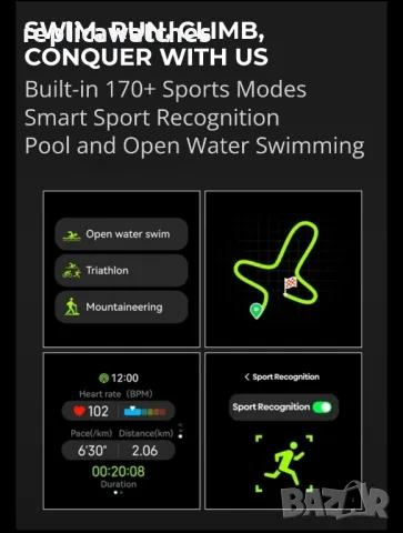 Zeblaze Stratos 2 Ultra, снимка 6 - Смарт часовници - 47822280
