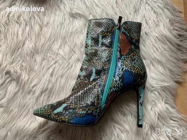 Нови змийски боти на ток, снимка 3 - Дамски боти - 43476772