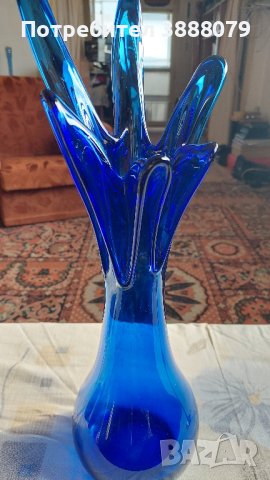 Сет Мурано стъкло , снимка 5 - Вази - 43229061