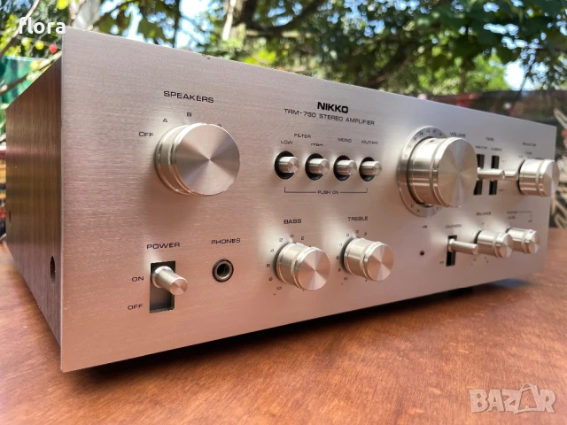 NIKKO TRM-750 STEREO AMРLIFIER , снимка 2 - Ресийвъри, усилватели, смесителни пултове - 51082456