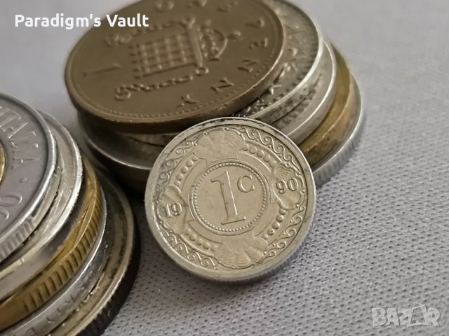 Монета - Нидерландски Антили - 1 цент | 1990г.