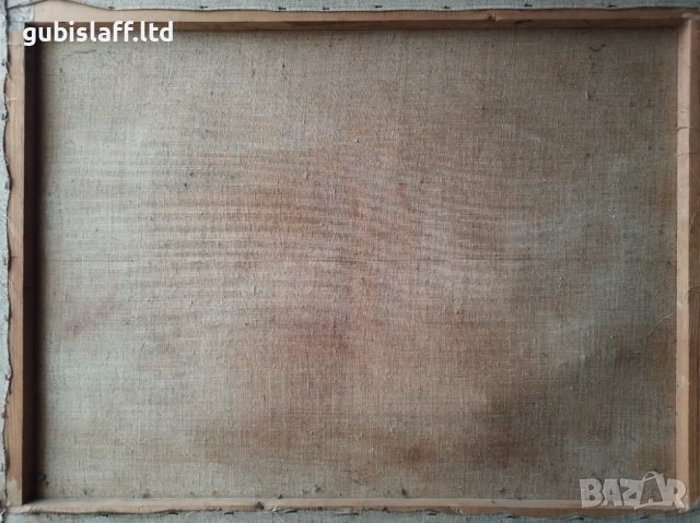 Картина, изглед от Несебър, 1970-те г., снимка 4 - Картини - 43880589