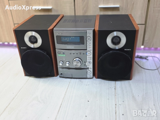 🔥 SONY CMT-CPZ2 – малък звяр с голям звук! 🔊, снимка 2 - Ресийвъри, усилватели, смесителни пултове - 52872296