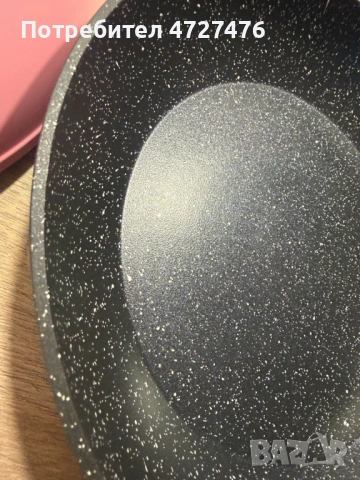 Комплект тигани Cheffinger розово с мраморно покритие – 3 части за всяка кухня - розов цвят, снимка 5 - Съдове за готвене - 53342843