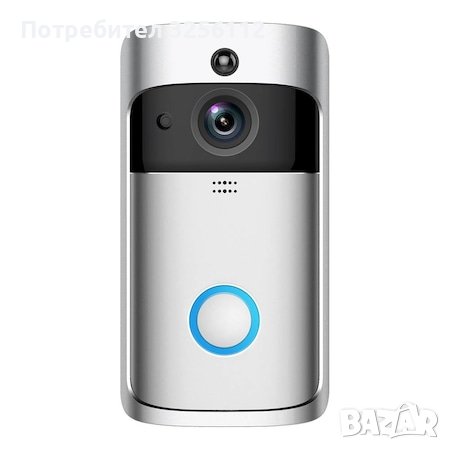 Видео звънец с камера, WiFi, Домофон 2 броя, снимка 1 - Комплекти за видеонаблюдение - 44095586