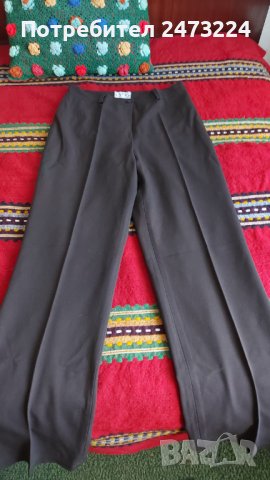 Кафяв панталон от габардин, снимка 2 - Панталони - 38208903