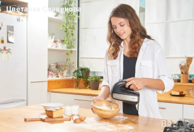 Електрически миксер BLACK+DECKER BXMX500E - 500W, 5 скорости + Turbo, снимка 6 - Миксери - 49302680