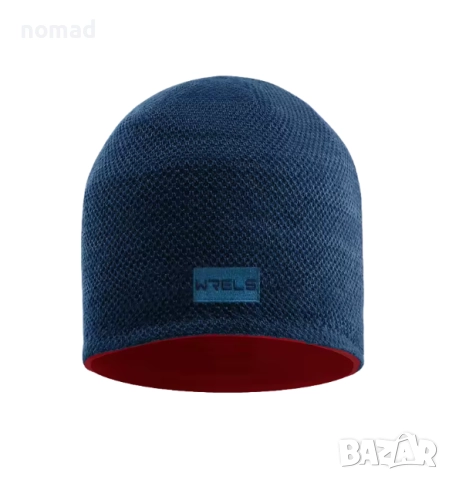 Плетена топла шапка WRELS I Двустранна, топла, мека, удебелена | За спорт и ежедневие, снимка 4 - Шапки - 52688927