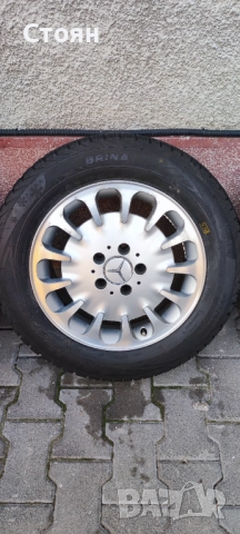 Нови зимни гуми с джанти за мерцедес w211, снимка 8 - Гуми и джанти - 52327303