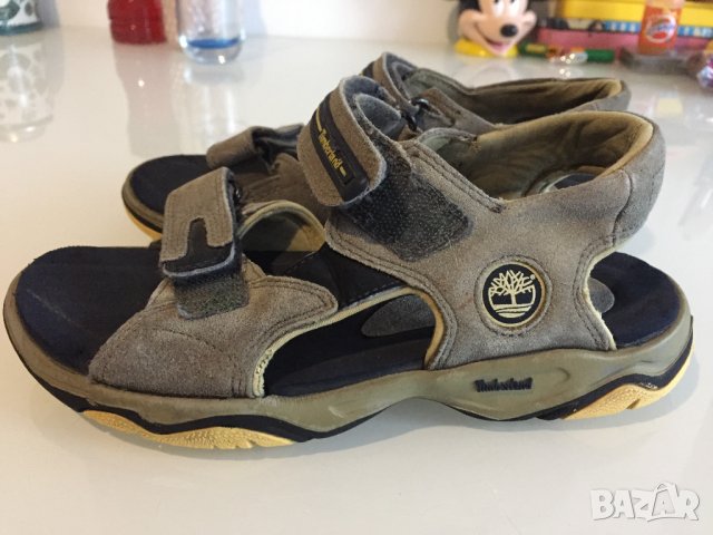 кожени сандали Timberland, снимка 3 - Детски сандали и чехли - 26649382