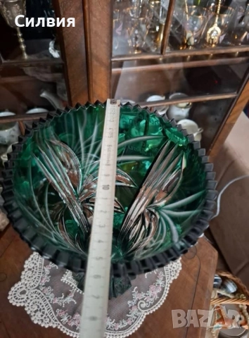 Кристална ваза , снимка 11 - Вази - 52410112