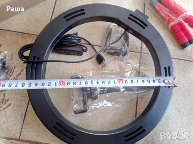 Селфи ринг 26 см, снимка 9 - Селфи стикове, аксесоари - 39093202