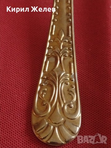 Стара вилица много красива орнаментика перфектно състояние с маркировка ITALI за КОЛЕКЦИЯ 33078, снимка 2 - Други ценни предмети - 43818470